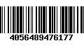 Código de Barras 4056489476177