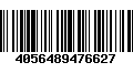 Código de Barras 4056489476627