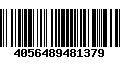 Código de Barras 4056489481379