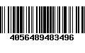 Código de Barras 4056489483496