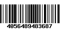 Código de Barras 4056489483687