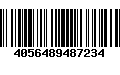 Código de Barras 4056489487234