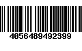 Código de Barras 4056489492399