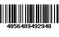 Código de Barras 4056489492948