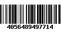 Código de Barras 4056489497714