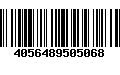 Código de Barras 4056489505068