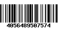 Código de Barras 4056489507574