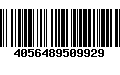 Código de Barras 4056489509929