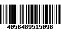 Código de Barras 4056489515098