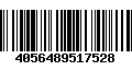 Código de Barras 4056489517528