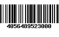 Código de Barras 4056489523000