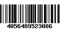 Código de Barras 4056489523086