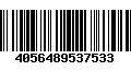 Código de Barras 4056489537533