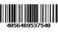 Código de Barras 4056489537540