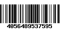 Código de Barras 4056489537595