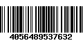 Código de Barras 4056489537632