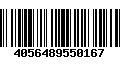 Código de Barras 4056489550167