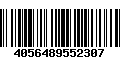 Código de Barras 4056489552307