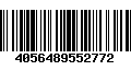 Código de Barras 4056489552772