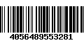 Código de Barras 4056489553281