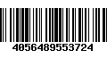 Código de Barras 4056489553724