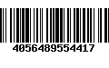 Código de Barras 4056489554417