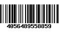 Código de Barras 4056489558859