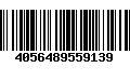 Código de Barras 4056489559139