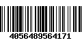 Código de Barras 4056489564171