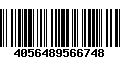 Código de Barras 4056489566748