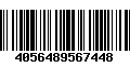 Código de Barras 4056489567448