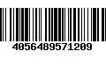 Código de Barras 4056489571209