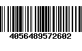 Código de Barras 4056489572602