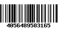 Código de Barras 4056489583165