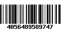 Código de Barras 4056489589747