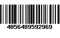 Código de Barras 4056489592969