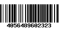 Código de Barras 4056489602323