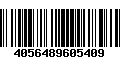 Código de Barras 4056489605409