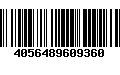 Código de Barras 4056489609360