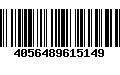 Código de Barras 4056489615149