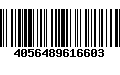 Código de Barras 4056489616603