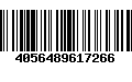 Código de Barras 4056489617266