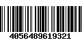 Código de Barras 4056489619321