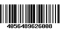 Código de Barras 4056489626008