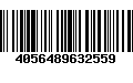 Código de Barras 4056489632559