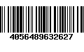 Código de Barras 4056489632627