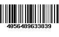 Código de Barras 4056489633839