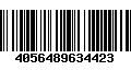 Código de Barras 4056489634423