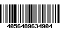 Código de Barras 4056489634904