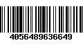 Código de Barras 4056489636649